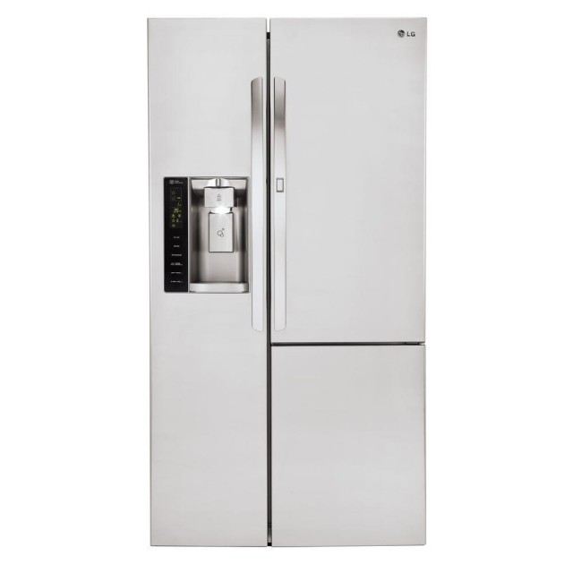 LG LSXS26366S 26.1 cu. ft. Side by Side Refrigerator with Door-in-Door in Stainless Steel